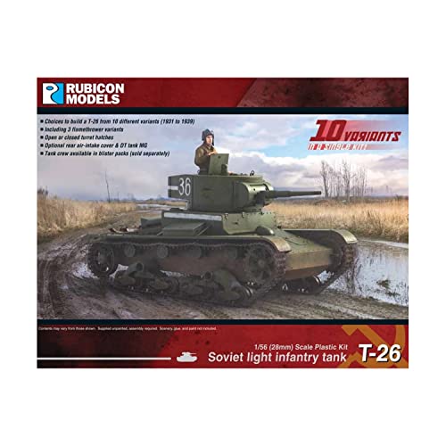 Rubicon Models Soviet T-26 Light Tank von Rubicon Models