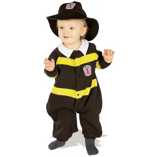 Firefighter EZ-On Romper Costume - Infant von Rubie's