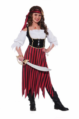 Forum Damen Standard Teenz Pirate Maiden Kostüm, mehrfarbig, Teen, Verschiedene Farben, Teen von Rubie's