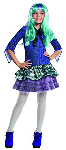 Generique Twyla Monster High-Kostüm für Mädchen 122/134 (7-9 Jahre) von Rubie's