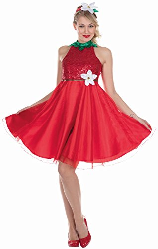 PartyXPeople Erdbeerblüte Kostüm | Erdbeere Verkleidung Karneval | Erdbeerkleid Früchtchen rot 13202-38 von Rubie's