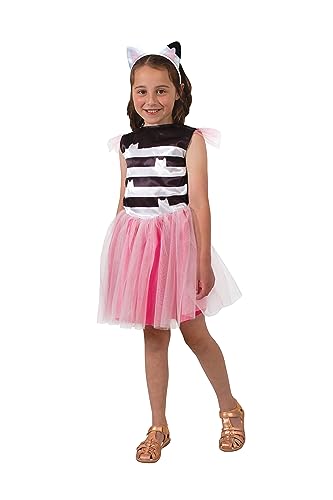 RUBIE'S Gabby et das Zauberhaus – Kostüm Kinder Größe 3-5 Jahre – Luxuskleid Gabby – offizielles Lizenzprodukt Gabby the Dollhouse – Für Geburtstag, Halloween, Karneval von Rubie's