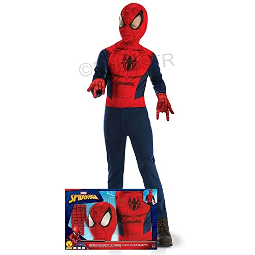 RUBIE'S Klassisches Spider-Man Set + Handschuhe – 3-4 Jahre von Rubie's