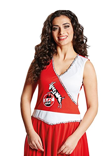 Rubie's 1.FC Köln Hennes Cheerleader Damen Kostüm Gr.38 von Rubie's