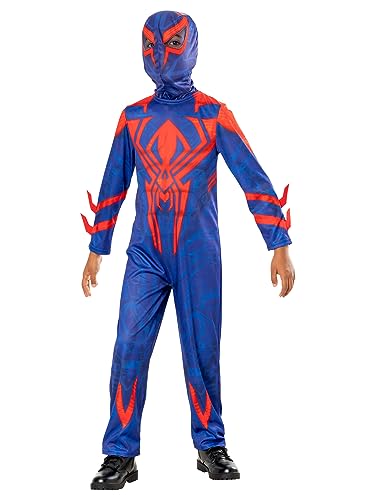 Rubies 1000732M000 Spiderman 2099 Kinderkostüm Kinder Verkleidung Jungen Blau/Rot Medium 9-10 Jahre Halloween Halloween von Rubie's