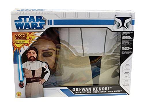 Rubie's 3 41084 M - Obi Wan Kenobi Clone Wars Box Set Kostüm, Größe M von Rubie's