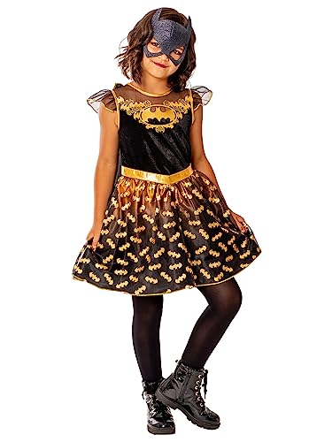 Rubie's 3012285-6 Batgirl Girls Core Costume, multi, 5-6 Jahre von Rubie's