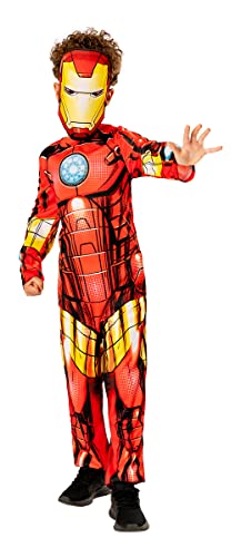 Rubie's 3013227-8 Iron Man Kinderkostüm, Grüne Kollektion, Kinderkostüm, Jungen, Mehrfarbig, 7-8 Jahre von Rubie's