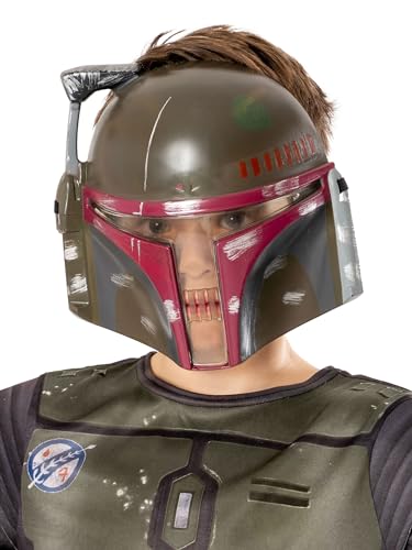 Rubies 301357NS Book of Boba Fett Kindermaske Jungen Wie abgebildet Einheitsgröße Halloween Halloween von Rubie's