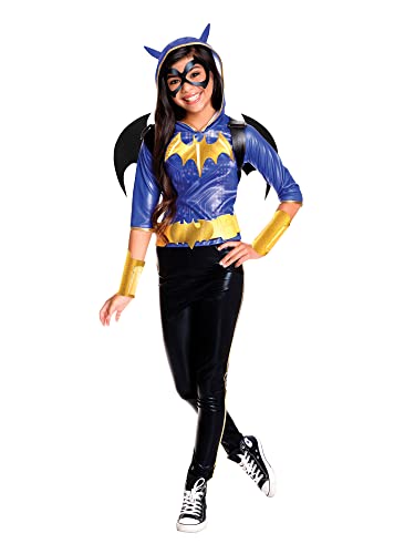 Rubie's 3620711 - DC Super Hero Girls Batgirl Deluxe Kinderkostüm, M - Mittel, Alter 5-7 Jahre, Höhe 127-137 cm Halloween von Rubie's