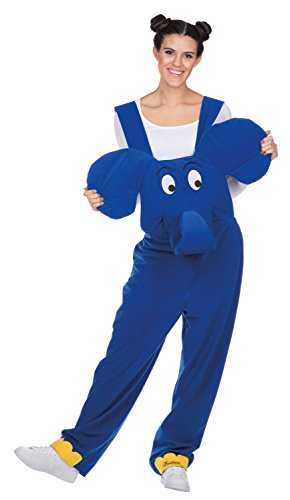 Rubie's 380405-XXL Elefant Unisex-Adult, Farbe:blau, Größe:XXL, Blau Rubie's 380405-XXL Elefant Unisex-Adult, Farbe:blau, Größe:XXL, Blau von Rubie's