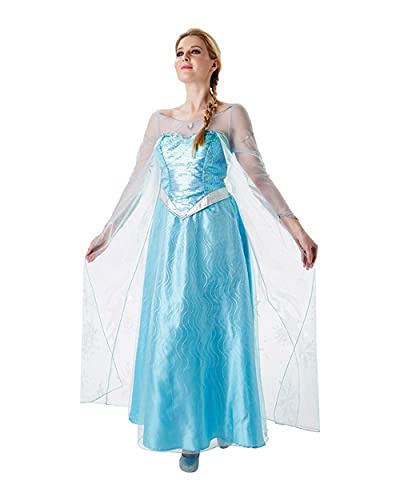 Rubie's 3810243 - Elsa Frozen - Adult, Action Dress Ups und Zubehör, L von Rubie's