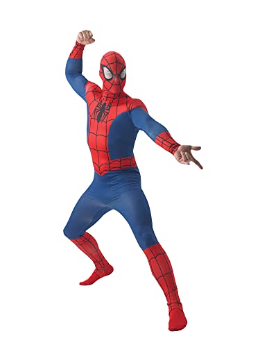 Rubie's 3810362 - Spiderman Deluxe Adult, STD, blau/rot von Rubie's