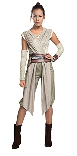 Rubie's 3810668 - Rey Deluxe Erwachsenen Kostüm, beige, M Halloween von Rubie's