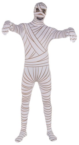 Rubie's 3880728-2nd Skin Mummy Adult, L, weiß Halloween von Rubie's