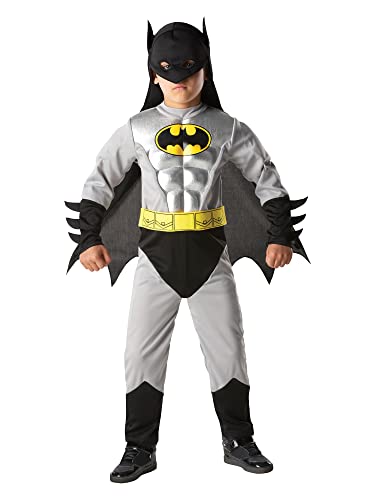 Rubie's 3881823 - Batman Metallic Deluxe Child, S Halloween von Rubie's