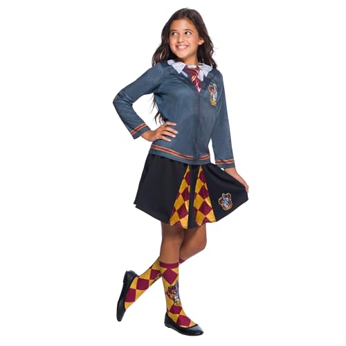 Rubie's Official Harry Potter Gryffindor Kostümrock, Kindereinheitsgröße, Alter ca. 5-7 Jahre Halloween von Rubie's