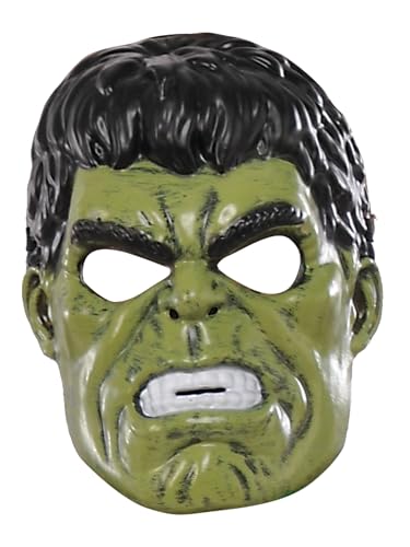 Rubie's 39215NS Hulk Halbmaske, boys, Cartoon, grün, Einheitsgröße Halloween von Rubie's