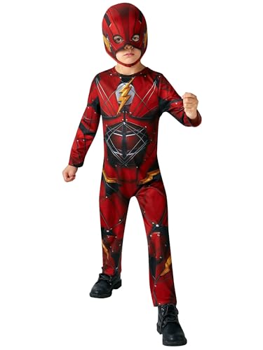 Rubie's 640261S Kinder-Kostüm The Flash, offizielles DC Justice League (Liga der Gerechten) Kinder-Kostüm Halloween von Rubie's