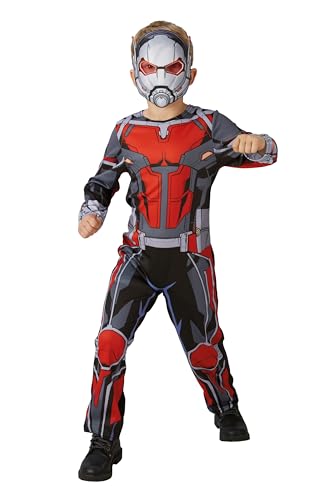 Rubie's 640486M Kostüm Ant-Man, Marvels Avengers, klassisch, für Jungen, Kinder, 5-6 Jahre Halloween von Rubie's