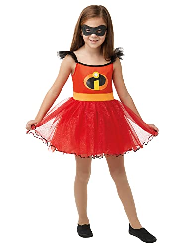 Rubie's Offizielles Disney Incredibles 2 Kinder-Kostüm, Tutu-Kleid, Größe M/5-6 Jahre von Rubie's