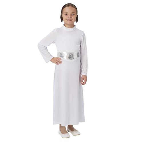 Rubie's Official Disney Star Wars Prinzessin Leia-Kostüm, Kindergröße Alter 13-14 Jahre Halloween von Rubie's