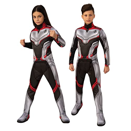 Rubies Marvel: Avengers Endgame Deluxe Team Suit Kostüm für Kinder, Größe M von Rubie's