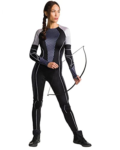 Rubie's 810846XS Official Katniss The Hunger Games, Kostüm für Erwachsene, Größe X-Small Halloween von Rubie's