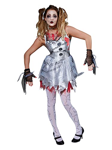 Rubie's 810992XS Offizielles Totenpuppe Halloween Zombie Kostüm Erwachsene XS Halloween von Rubie's