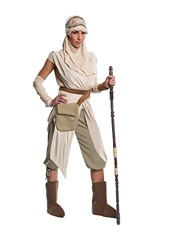 Rubie‘s 820212M offizielles Star Wars Rey Damenkostüm Grand Heritage Deluxe - Medium Halloween von Rubie's