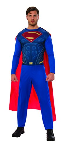 Rubies 820962-XL Superman Erwachsenenkostüm, Herren, blau, XL von Rubie's