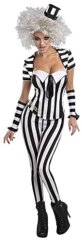 Rubie's Official 884865 Beetlejuice-Kostüm für Damen, Größe M Halloween von Secret Wishes