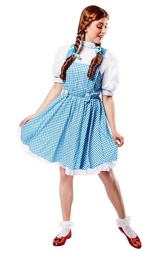 Rubie's 887378 Offizielles Zauberer von Oz Dorothy, Kostüm für Erwachsene - Größe L Halloween von Rubie's