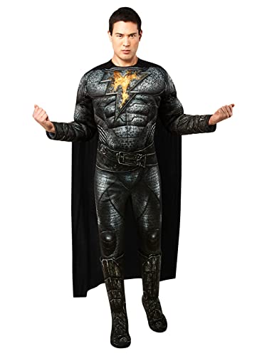 Rubies Herren DC Comics Black Adam Deluxe Kostüm Overall, wie abgebildet, Größe L Rubies Herren DC Comics Black Adam Deluxe Kostüm Overall, wie abgebildet, Größe L von Rubie's