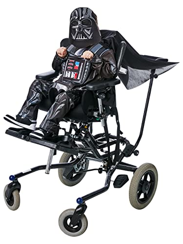 Rubie's Child's Star Wars Darth Vader Adaptive Kostüm, Größe L von Rubie's