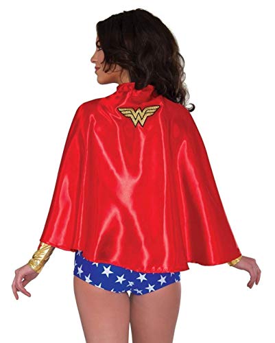 Rubie's Costume Co Damen DC Superhelden Wonder Woman Umhang, Wonder Woman, Einheitsgröße Rubie's Costume Co Damen DC Superhelden Wonder Woman Umhang, Wonder Woman, Einheitsgröße von Rubie's