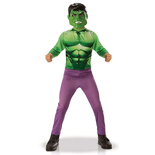 RUBIE'S I-640922L Marvel Kostüm, Jungen, Cartoon, Hulk, 7-8 ans-117 à 128 cm von Rubie's