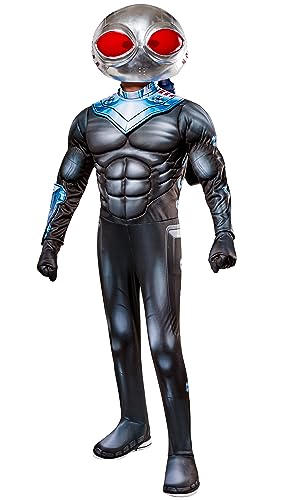 Rubie's DC Aquaman and the Lost Kingdom Deluxe Black Manta Kostüm, wie abgebildet, Größe L von Rubie's