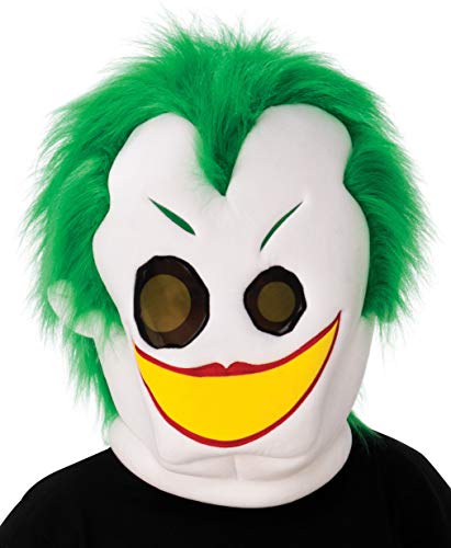 Rubie's DC Super Villains Joker Oversized Plüsch Maskottchen Maske wie abgebildet Einheitsgröße von Rubie's