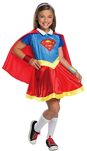 Rubie's DC Superhelden-Kostüm für Mädchen, Deluxe-Supergirl-Kostüm, Größe L von Rubie's