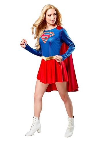 Rubie's Offizielles Supergirl (TV-Serie) Kostüm für Erwachsene, Blau / Rot, L Halloween von Rubie's