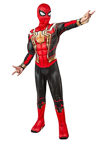 Rubie's Junge Marvel: Spider-Man 3 Deluxe Version 1 Inside Out Kostüm, Schwarz, Gold & Rot, Medium, Alter 5-7, Welttag des Buches von Rubie's