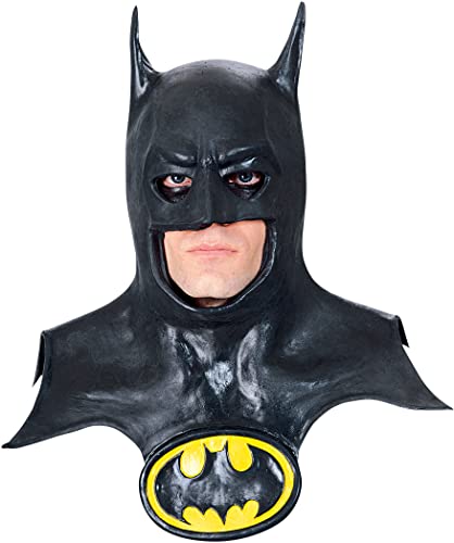 Rubie's Kostüm Batman Movie Deluxe Overhead Maske mit Haube, Schwarz, Einheitsgre von Rubie's