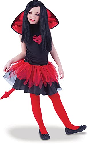 Rubie's – Kostüm Tutu Diablesse – Halloween Kinder – S8712FRM – Größe M 5–7 Jahre von Rubie's