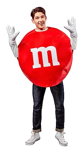 Rubie's M&m Wappenrock aus Schaumstoff für Erwachsene, Rot/Ausflug, einfarbig (Getaway Solids), Einheitsgre von Rubie's