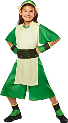 Rubies Mädchen Avatar The Last Airbender Toph Beifong Kostüm Wie abgebildet Large von Rubie's