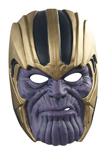 Rubie's Avengers Endgame Thanos-Maske für Kinder lila-goldfarben - Violett von Rubie's