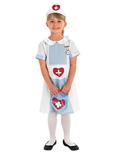 Rubie's Official, Krankenschwester-Kostüm für Kinder, Kostüm für die Buchwoche. Halloween von Rubie's