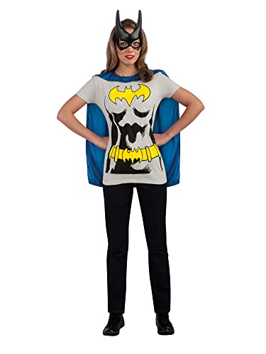 Rubie's Official Batman-T-Shirt-Set für Damen, Kostüm für Erwachsene, Größe S Halloween von Rubie's