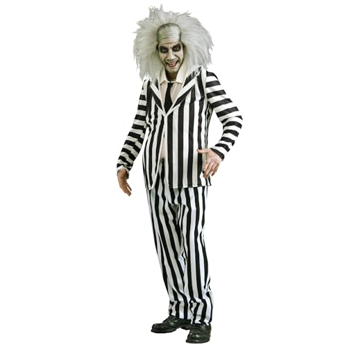 Rubie‘s Official Beetlejuice-Kostüm für Herren, Größe M/Standard Halloween von Rubie's